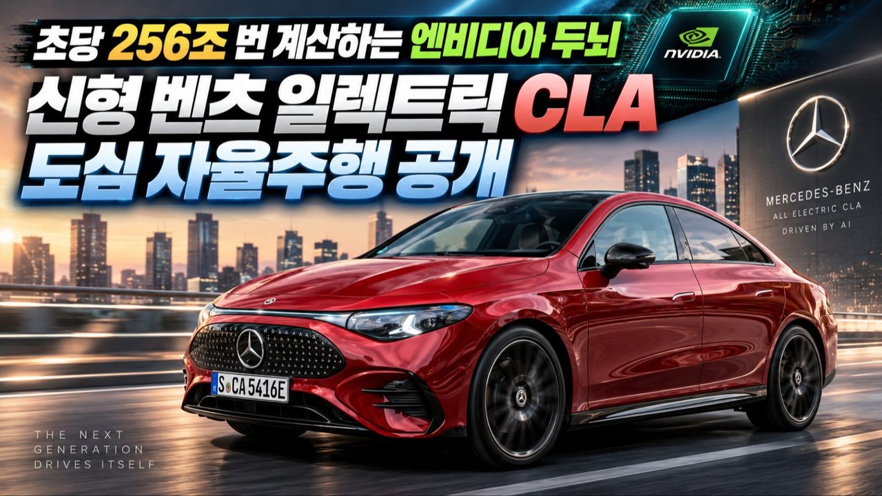 초당 256조 번 연산하는 엔비디아 오린 기반 AI 자율주행 아키텍처