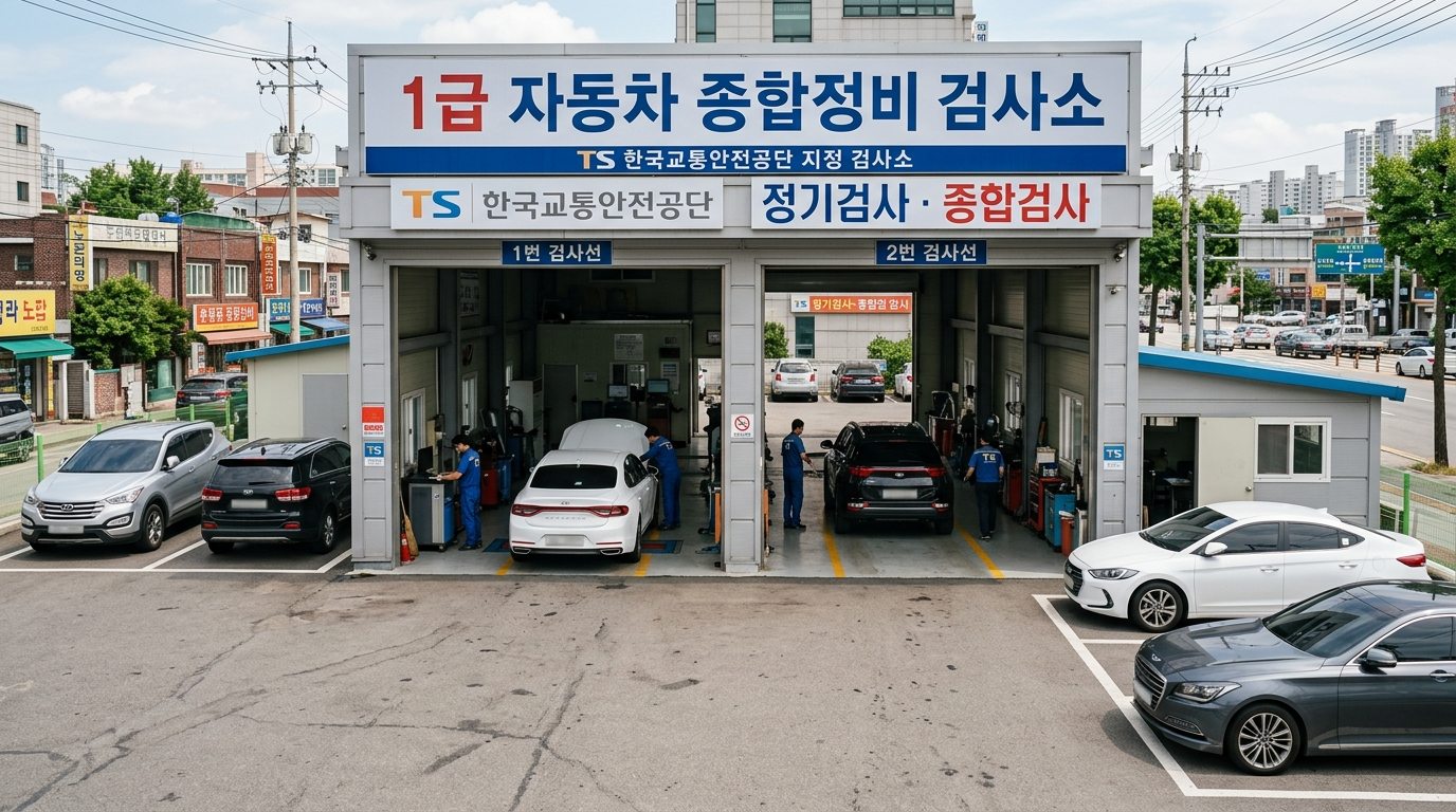 토요일 당일 접수가 가능한 국토부 지정 1급 민간 검사소